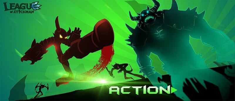 League of Stickman v6.1.6 MOD APK (Unlimited money)