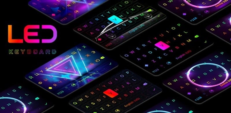 LED Keyboard v16.6.5 MOD APK (Unlocked Pro)