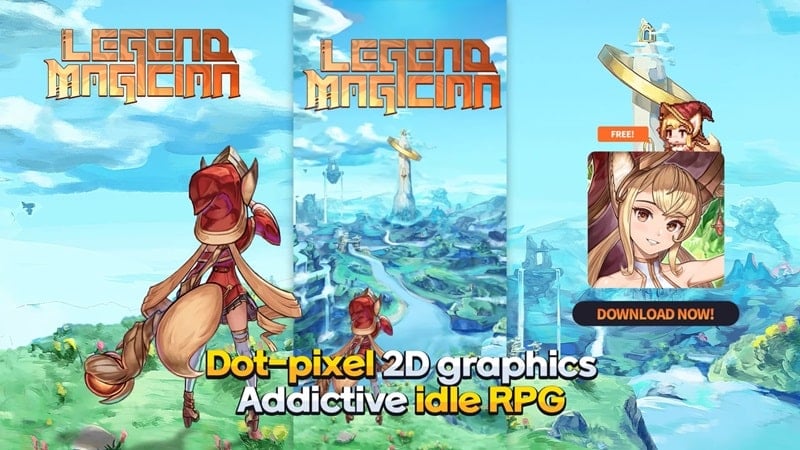 Legend Magician v1.54 MOD APK (Menu/Unlimited Currency/Damage)