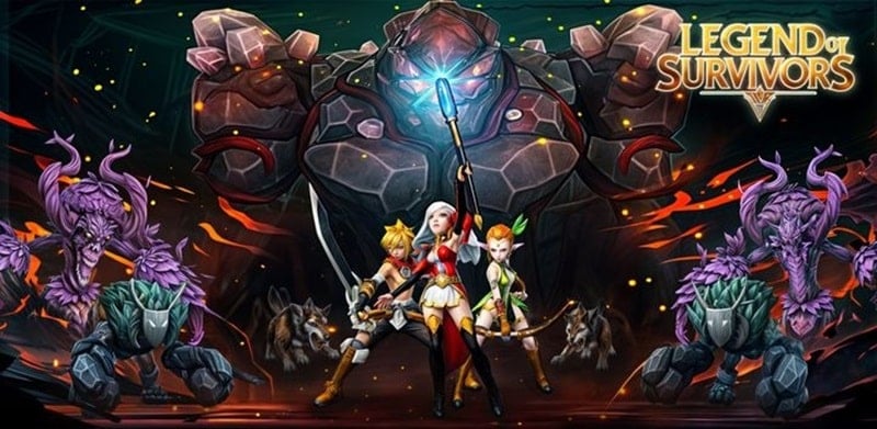 Legend of Survivors v1.1.4 MOD APK (Menu/God mode/Damage Multiplier/Unlimited diamonds)