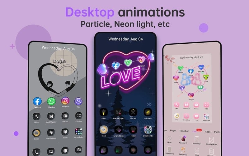 Love Launcher v4.5.1 MOD APK (Premium Unlocked)