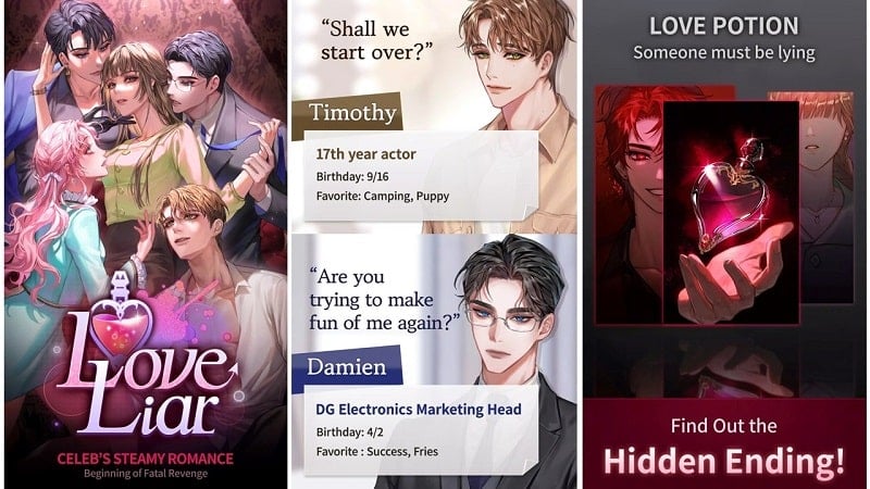 Love Liar v1.8.1 MOD APK (Menu, Free Premium Choices)