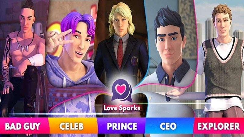 Love Sparks v2.40.1 MOD APK (Menu/Unlimited Money)