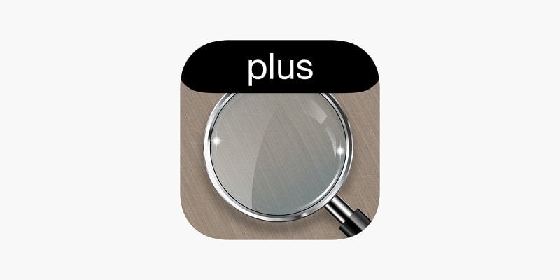 Magnifier Plus with Flashlight