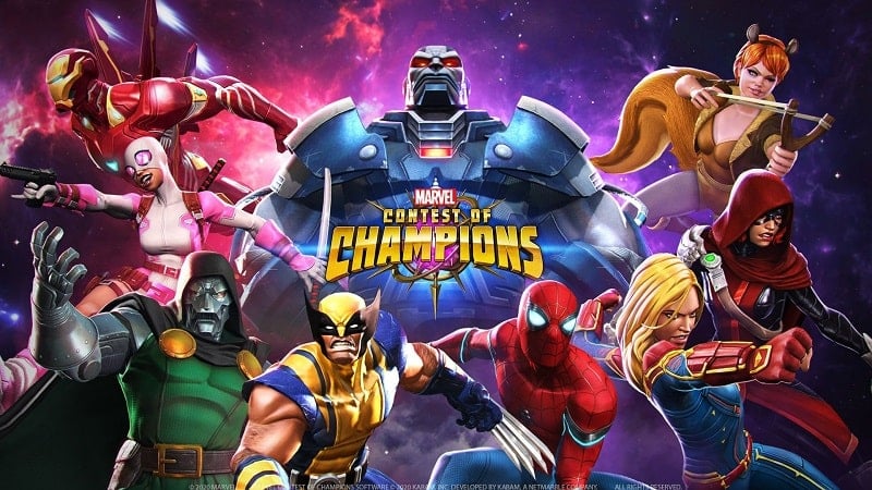 Marvel Contest of Champions v47.0.0 MOD APK (Menu, Auto Fight/Unlimited skills)