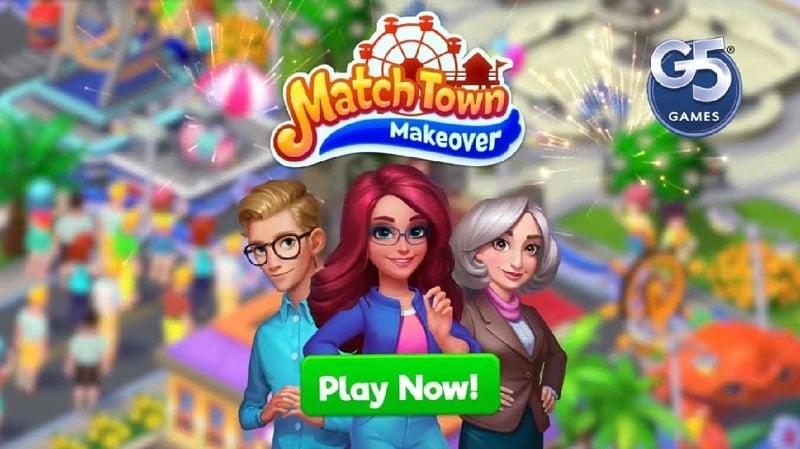 Match Town Makeover