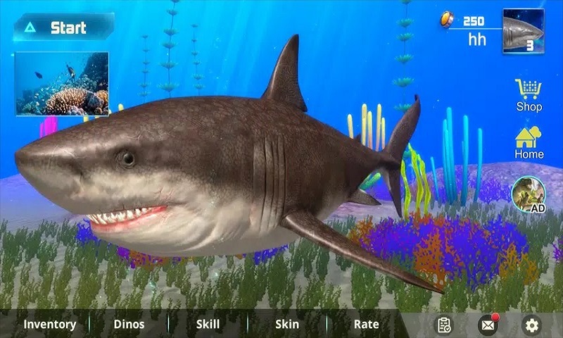 Megalodon Simulator v1.1.4 MOD APK (Menu/Unlimited Money/Mana)