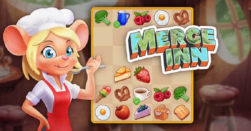 Merge Inn v6.5.2 MOD APK (Unlimited money, stamina)