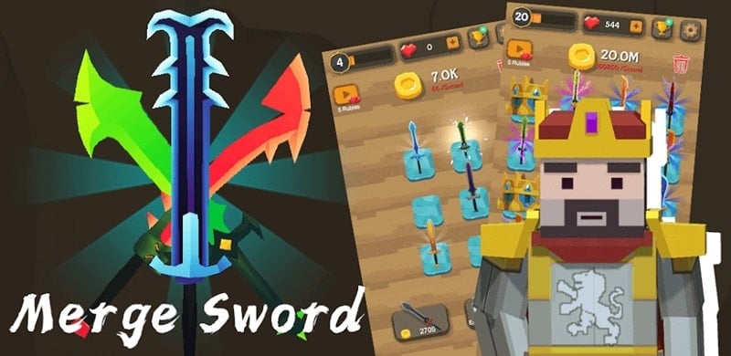 Merge Sword v2.0.7 MOD APK (Free Rewards)