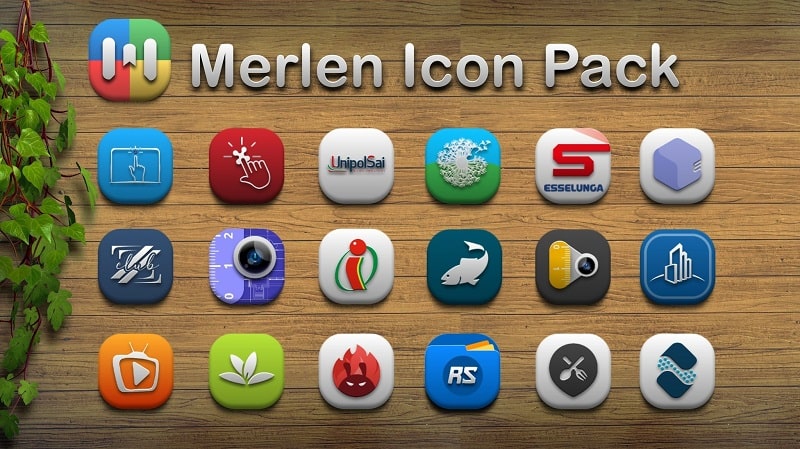 Merlen Icon Pack v7.3.5 MOD APK (N/A)