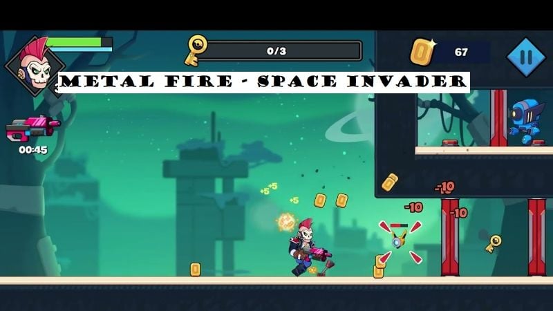 Metal Fire – Space Invader v0.7.2 MOD APK (God mode/Onehit)