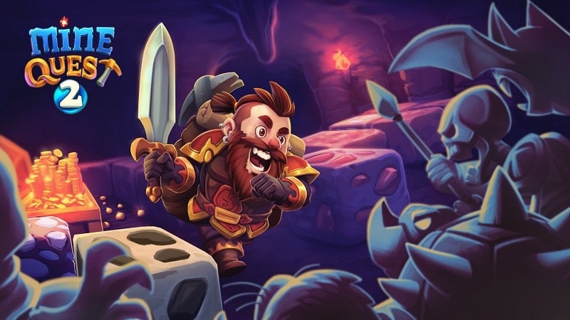 Mine Quest 2 v2.2.36 MOD APK (Unlimited money)