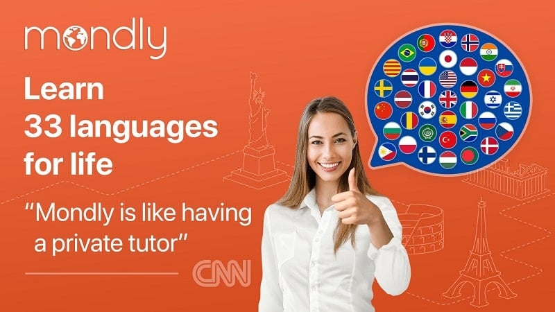 Mondly Languages v10.4.3 MOD APK (Premium Unlocked)