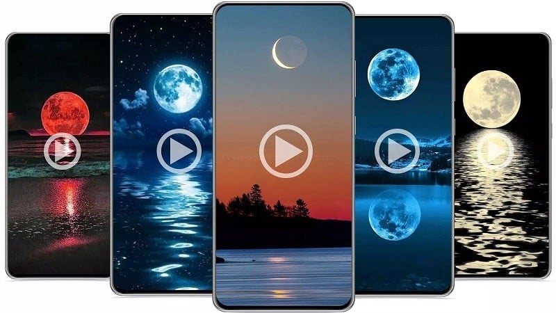 Moon Over Water Live Wallpaper v1.28 MOD APK (Unlocked all)