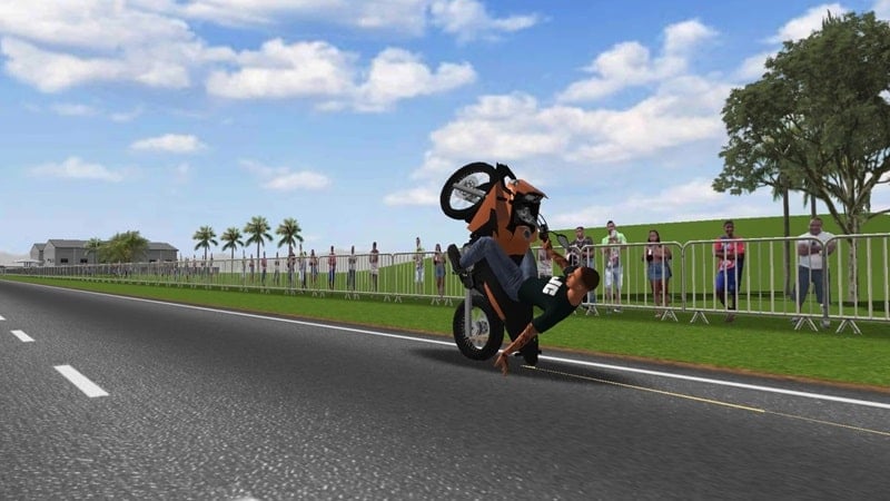 Moto Wheelie 3D v0.47 MOD APK (Unlimited Money)