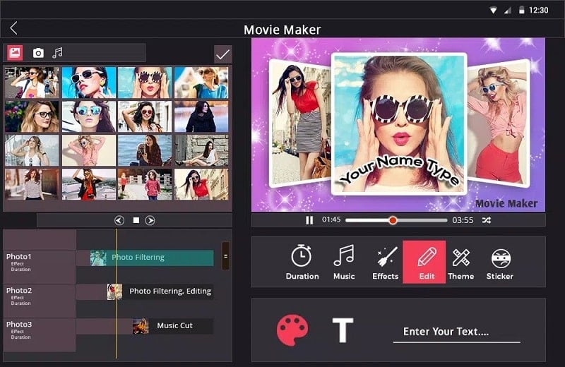 Movie maker v42.0 MOD APK (Pro Unlocked)