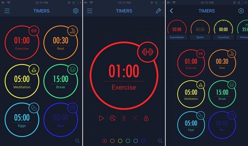 MultiTimer: Multiple timers