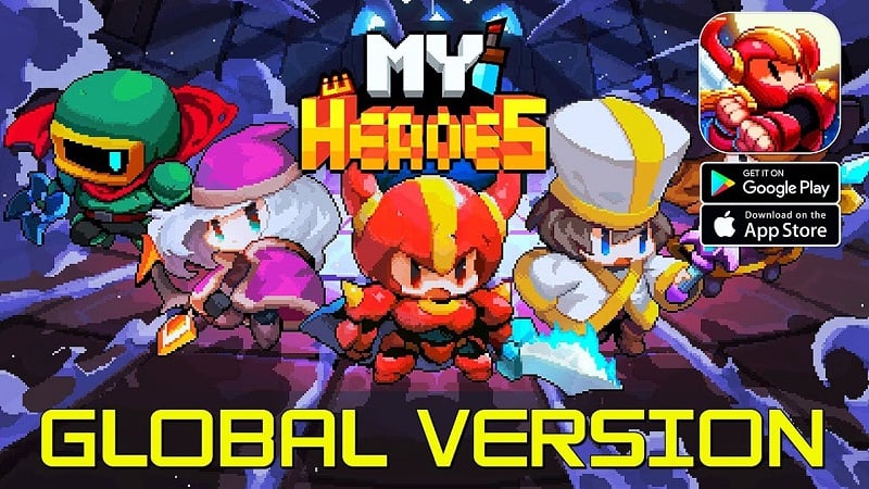 My Heroes: Dungeon Raid v23.95.89 MOD APK (Menu/Damage, defense multipliers)