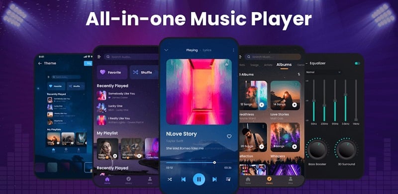 Offline Music Player: My Music v1.02.46.0930 MOD APK (Unlocked Pro)