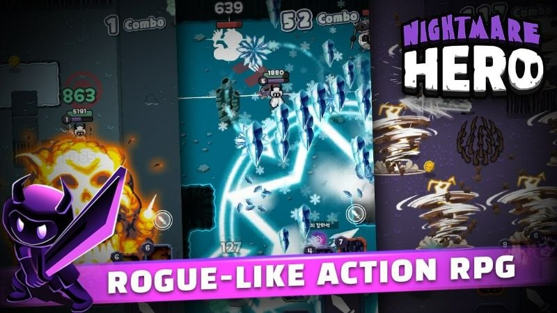 Nightmare Hero: Rogue-Like RPG v0.9.01 MOD APK (Menu/Defense/Attack multiplier/God mode/One hit)