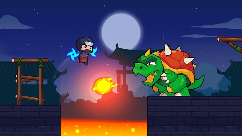 Ninja Stupid v0.3.2 MOD APK (God mode/Unlimited spin)