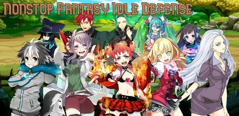 Nonstop Fantasy Idle Defense v1.3.8 MOD APK (Menu/Free upgrade)