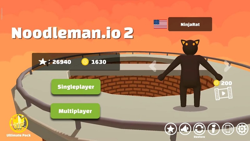 Noodleman.io 2 v5.5 MOD APK (Unlimited money/High score)