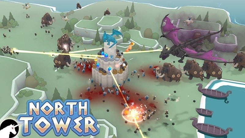 North Tower v1.19.2 MOD APK (Menu, God mode/High damage)