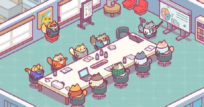 Office Cat v1.0.25 MOD APK (Free In-app Purchase)