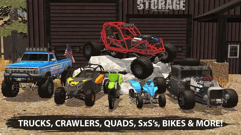 Offroad Outlaws v6.7.1 MOD APK (Unlimited money)