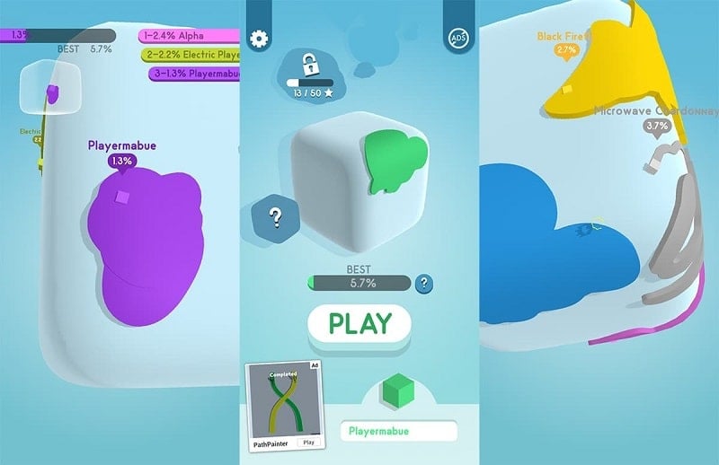 Paper.io 3D v3.4.4 MOD APK (Menu/God mode/Unlocked Skins)