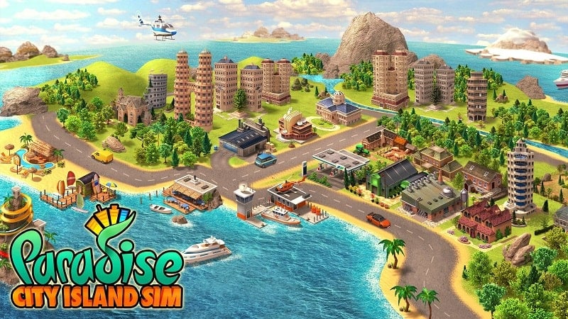 Paradise City v2.8.0 MOD APK (Unlimited Money/Unlocked Islands)