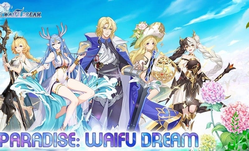 Paradise:Waifu Dream v1.0.2 MOD APK (Menu, God mode/High damage)