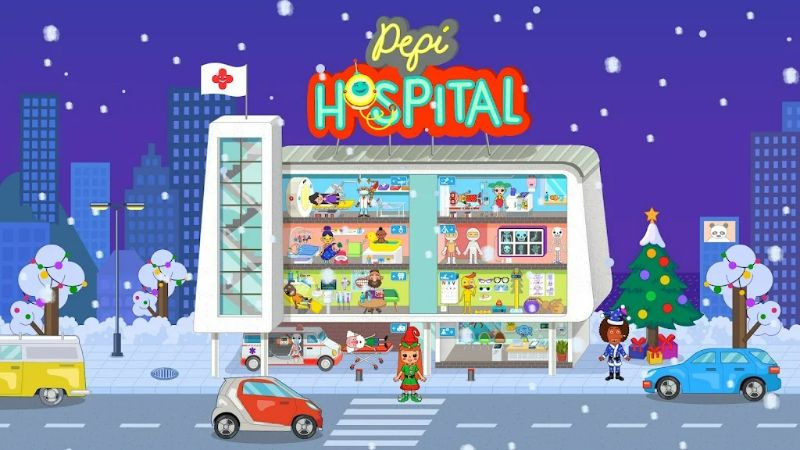 Pepi Hospital v2.1.4 MOD APK (Map Unlocked)