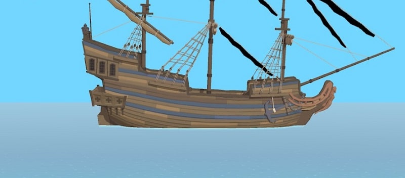 Pirate Ship v0.1.3 MOD APK (Menu/Unlimited money/Instant win)