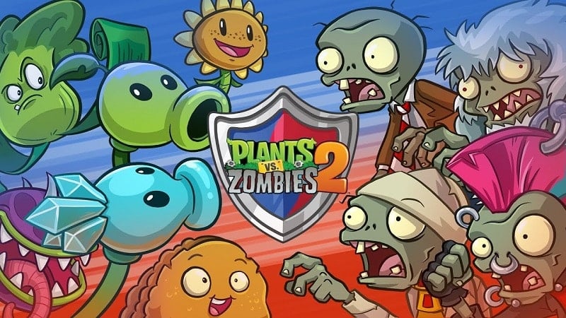 Plants vs Zombies 2 v11.7.1 MOD APK (Menu/God mode, Unlimited money, Max level, 0 sun)