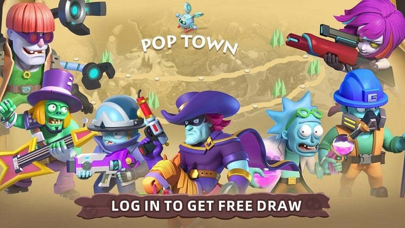 Pop Town: Plant Crisis v1.0.0.39 MOD APK (Menu/God mode/One hit)