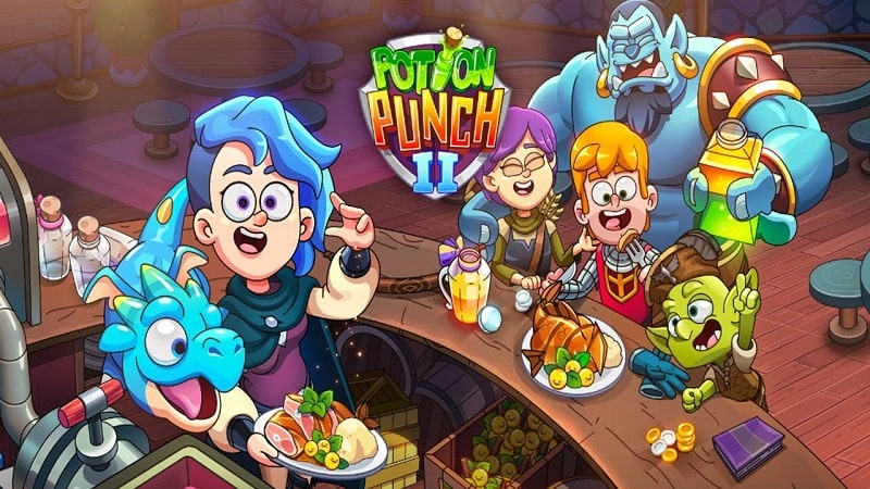 Potion Punch 2 v2.9.10 MOD APK (Unlimited money, tickets)