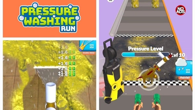 Pressure Washing Run v8.0.0 MOD APK (Menu/Unlimited Currency)