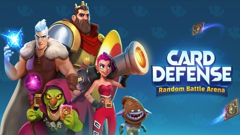 Random Card Defense v1.0.41 MOD APK (No ads)