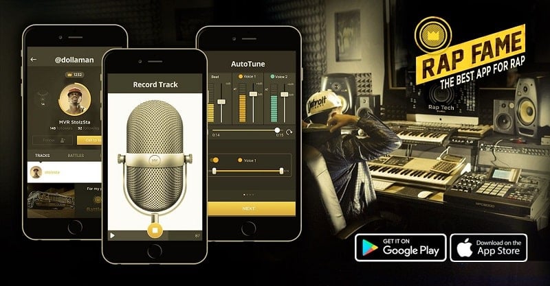 Rap Fame v3.44.0 MOD APK (Premium Unlocked)