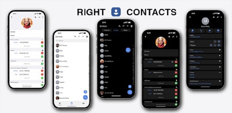 Right Contacts v5.2.3 MOD APK (Unlocked/No ads)