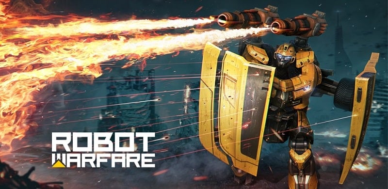 Robot Warfare v0.4.1 MOD APK (Unlimited ammo)