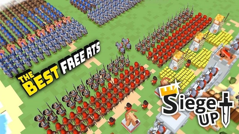 RTS Siege Up! v1.1.106r12 MOD APK (Unlocked/Unlimited resources)