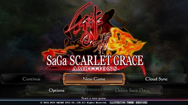 SaGa SCARLET GRACE: AMBITIONS v1.0.1 MOD APK (Menu, Damage/Defense)