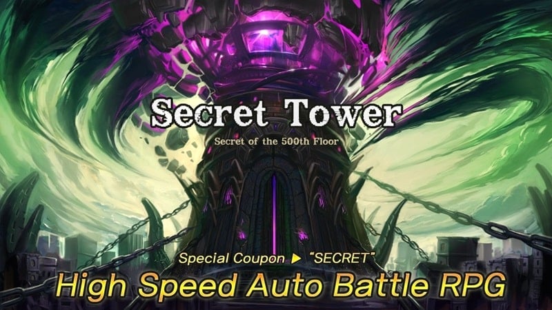 Secret Tower 500F v103 MOD APK (Menu/One hit)