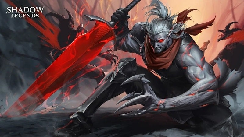 Shadow Legends: Death Knight v0.14.0 MOD APK (Menu/Unlimited Money/God mode)