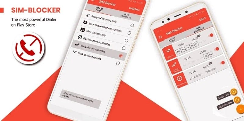 SIM-Blocker & Call-Blocker v2.6.0 MOD APK (Unlocked Pro)