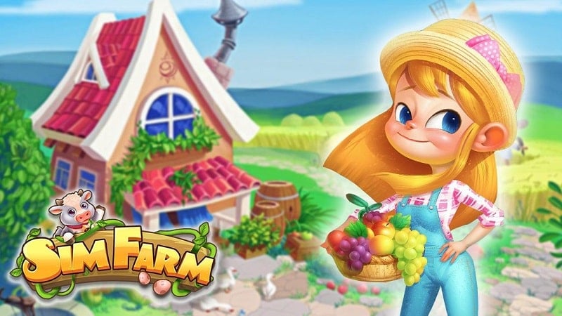 Sim Farm v1.1.3 MOD APK (Unlimited materials, free speed up)