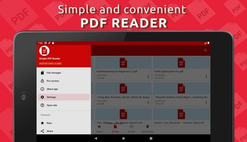 Simple PDF Reader